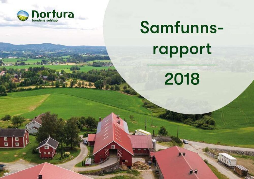 Nortura samfunnsrapport 2018 forside
