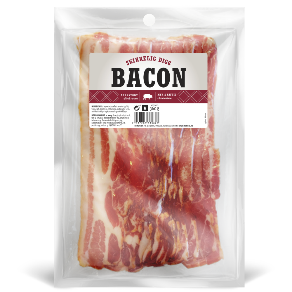 Tilbakekaller Skikkelig digg bacon