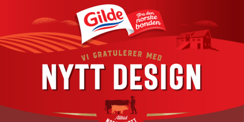Pressemelding Nytt Gilde design
